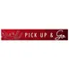 Cambro CSFLEXMERCH4000 Camshelving® Flex Sign Top/Header Panel, Fits 24" Deep Units, Pick‑Up & Go 1 image