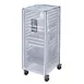 Cambro GBCTUGNPR21CLR Full Height 31"W x 26"D x 60"H Clear Vinyl Pan Rack Cover 1 image
