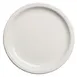 Cambro MDSPLT9148 Camwear® Plate, 9" Round White Ceramic, Microwave Oven Safe - 24/Case 1 image