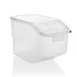 Carlisle 00918 Araven 13‑Gallon Bin, 22‑1/4" x 13‑3/8" x 16" Slip-On Lid, Window, FIFO, Stackable 1 image