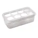 Carlisle 01473 Squeeze Holder, 12-3/4" x 6-7/8" x 4", Holds 2-3/8" Bottles, 12 Oz PP Dispenser Cap 1 image