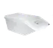 Carlisle 09144 Araven 6-Gal GN1/1 22-1/4"x13-3/8"x8" PP Colorclip FIFO Lid 2-Handle DishSafe HACCP 1 image
