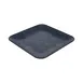 GET B232079-CDB Elite Global Solutions Plate, 7-7/8" Square, Dark Blue, Melamine, Dishwasher Safe 1 image