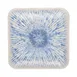 GET B232079-CLB Elite Global Plate, 7-7/8" Square, Light Blue Melamine, Dishwasher Safe 1 image