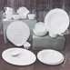 GET B4218-W Elite Global Solutions Bouillon Cup, 7 Oz, 4" Dia. X 2-1/8"H, Melamine, White 2 image