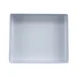 GET BN-B-W Bento Box Base, 11.63" L X 9.75" W X 2.88" H, White, Melamine, Milano 1 image
