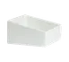 GET ISS35LT Bugambilia Salad Bar Bowl, 9 Qt, 10½" x 10½" Square Aluminum, Latte Brown Resin Finish 1 image