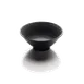 GET JW1006-B Bowl, 20 Oz (6-3/4" Dia. x 2-3/4" H), Black Melamine, Break/Chip/Stain/Scratch Resistant 1 image