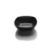 GET JW1505-B Bowl, 6 Oz, 5" x 1-5/8" H, Square, Black Melamine, Break/Chip/Stain-Scratch Resistant 1 image