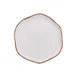 GET PA1605892912 Dinner Plate, 11.6" Dia. X .600" H, Beige Porcelain, Corona Artisan - 1 Dozen 1 image