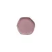 GET PA1822891512 Dinner Plate, 6.4" Dia. x .600" H, Hexagonal Porcelain, Corona Nova - 1 Dozen 1 image