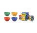 GET SP-BC-170-MIX Mardi Gras™ Bouillon Cup, 8 Oz, Melamine, Colors, 4‑1/2" Dia. x 2‑1/4" H - 1 Dozen 1 image