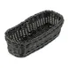 GET WB-1507-BK Polyweave Basket, 10"x4-3/4"x3"H, BPA-Free PP, Black, Break-Resistant, Dishwasher-Safe 1 image