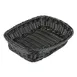 GET WB-1508-BK Basket, 11.5" x 8.5" x 2.75"H, Rect, BPA-Free Polypropylene, Black, Dishwasher Safe 1 image