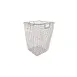 GET WB-301-MG Urban Renewal Breeze Basket, 16-1/2" x 25" H, Round, Metal Grey, Powder Coated Iron 1 image