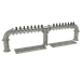 Glastender PB-16-MF Pipe‑Bridge Draft Tower, Countertop Air‑Cooled, 16 SS Faucets, 3×4" Mirror Drain 1 image