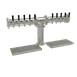 Glastender PT-10-MF Draft Dispensing Tower, Countertop, Air‑Cooled, 1‑Col 4" Steel 10 Faucets,Insert 1 image