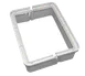 GSW USA 3935AX6 Endura® Riser Extension Set, 35/50 GPM, 6" H Rectangular Grey 1 image