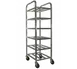 GSW USA AAR-0620W Aluminum Universal Pan Rack w/ (6) 18" X 26" Pan Capacity, 10" Spacing 1 image