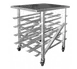 GSW USA AAR-CRAW41 Half Size All Welded Aluminum Can Rack - Holds (18) #10 or (24) #5 Per Level 1 image