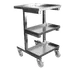GSW USA C-SCE Stainless Steel Sauce Pan Cart For Chinese Wok Range 1 image