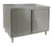 GSW USA CTD-3060H 60" Cabinet Base Hinged Doors Work Table with Adjustable Mid-Shelf 1 image
