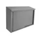 GSW USA CWD-1536S 36" Stainless Steel Wall Mount Cabinet, 36"W x 15"D x 35"H, Sliding Doors, Adjustable Shelf 1 image