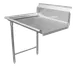 GSW USA DT36C-L 36" Clean Straight Dishtable, 16 Gauge Stainless Steel / Left to Right 1 image