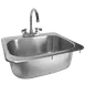 GSW USA HS-1317I Drop-In Hand Sink, One Compartment 1 image