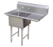 GSW USA SE15151R One Compartment Sink, 33-1/8"W X 21"D X 45"H 1 image