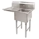 GSW USA SEE18181L One Compartment Sink, 39-1/8"W X 24"D X 45"H 1 image