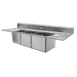 GSW USA SH12123DWN Sink, Three Compartment, Drop-In, 60"W X 18"D X 20"H 1 image