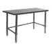 GSW USA WT-P2418B 18" Open Base Premium Work Table with Side & Rear Crossrails / without Backsplash 1 image