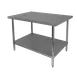 GSW USA WT-P2436US Undershelf, 36"W X 24"D, 18/430 Stainless Steel 1 image