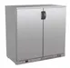 Infrico USA IMD-ERV25IISD 36" Two-Section Glass Door Merchandiser, 8.0 cu. ft., Stainless Steel, 1/5 HP 1 image