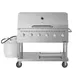 Koolmore CGKIT4-48D Commercial LP Gas Outdoor Grill w/ 6 Burners, Roll Dome, 96.000 BTU 1 image