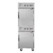 Koolmore KM-CCAH3-2D 2-Section 2-Door Dutch Door Heated Holding Cabinet, 33.31"W x 27.46"D x 81.18"H, Stainless Steel 1 image
