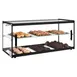Koolmore KM-DC-3CSBK 33" 2-Tier Pastry Display Case with Shelf and Sliding Door, 3.2 cu. ft. Capacity 2 image
