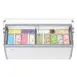 Koolmore KM-GDC-71SD-FG 70" Gelato/Ice Cream Dipping Cabinet w/ Sneeze Guard 2 image
