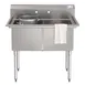 Koolmore KM-SB181814-N3 Commercial Sink, (2) Compartment, 42"W 1 image