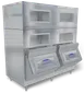 Kloppenberg 3147-SBB 78" Upright Ice Bin, 3300 lb Capacity, Steel Exterior, Plastic Interior 1 image