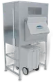 Kloppenberg IFS1000-250 Ice Fill Station, 48" Width, 1161 Lb Capacity, Poly Door, With 250 Lb Cart 1 image