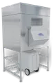 Kloppenberg IFS2300-250 Ice Fill Station, 40"-49", 2725 lb, Top‑Hinged Door, Stainless, NSF, Cart 1 image