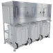 Kloppenberg SPS-3 Ice Bin 90"–99" Wide 2000 Lb 36" Door SS Hinged Doors Roll‑Under Cart NSF USA 1 image