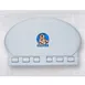 Koala KB208-01 Baby Changing Station, 34" W X 21" H X 4" D (21" D Open), Oval 1 image