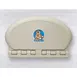 Koala KB208-14 Baby Changing Station, 34" W X 21" H X 4" D (21" D Open), Oval 1 image