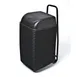 Koala KB424-02 System 36 Cinema Seat, 16.5"W x 16"D x 5"H, Black, Seamless Plastic, 36 Nesting Seats with Rolling Cart 1 image