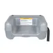 Koala KB855-01S Booster Seat, 15-1/2"W x 12-1/4"D x 7-7/8"H, Dual Heights, Dark Grey, High Density Polyethylene 1 image