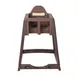 Koala KB966-09 Kidsitter High Chair/Infant Seat, 22-1/4"W x 22-1/2"D x 31"H, Brown Frame/Seat, HDPE 1 image