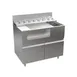 Krowne AL24-LAB38-D 38" Alchemy Series Underbar Ice Bin/Cocktail Unit / Pull-Out Drawer Base 1 image
